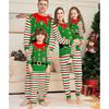 Pyjama Weihnachten Elfen Set Familie Passend Kinder Weihnachten Nachtwäsche Kleidung Mode