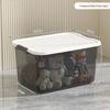Extra Large Transparent High-Grade Plastic Storage Box for Home