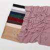 Malaysia and Indonesia hot-selling new chiffon embroidery hot diamond solid color headscarf women, simple and versatile large size long towel
