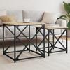 Vidaxl Nesting Tables, 2 Pcs., Sonoma Oak
