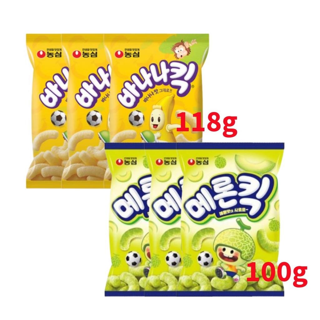 Snack soufflé coréen – Banana Kick, Melon Kick (26 Options)