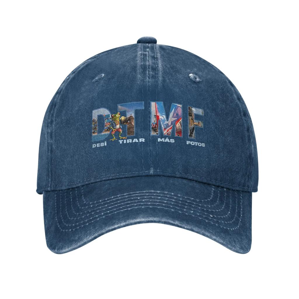 Unisex DTMF Residencia Tour bads bunnys  Caps Outfits Baseball Caps Retro  Trucker Hat Adjustable