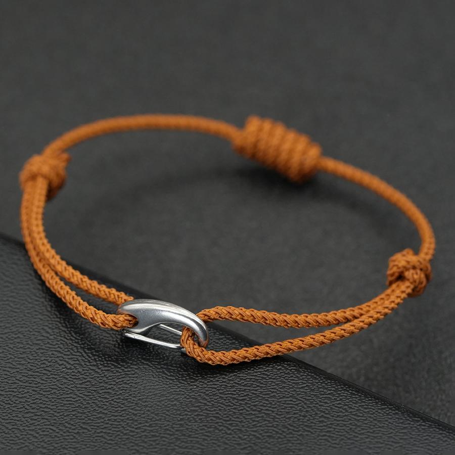 Fashion Men String Bracelet Leisure Versatile Accessories 5 Colors Available Grade A Rope Colorfast Lucky Fabric Braclet Homme