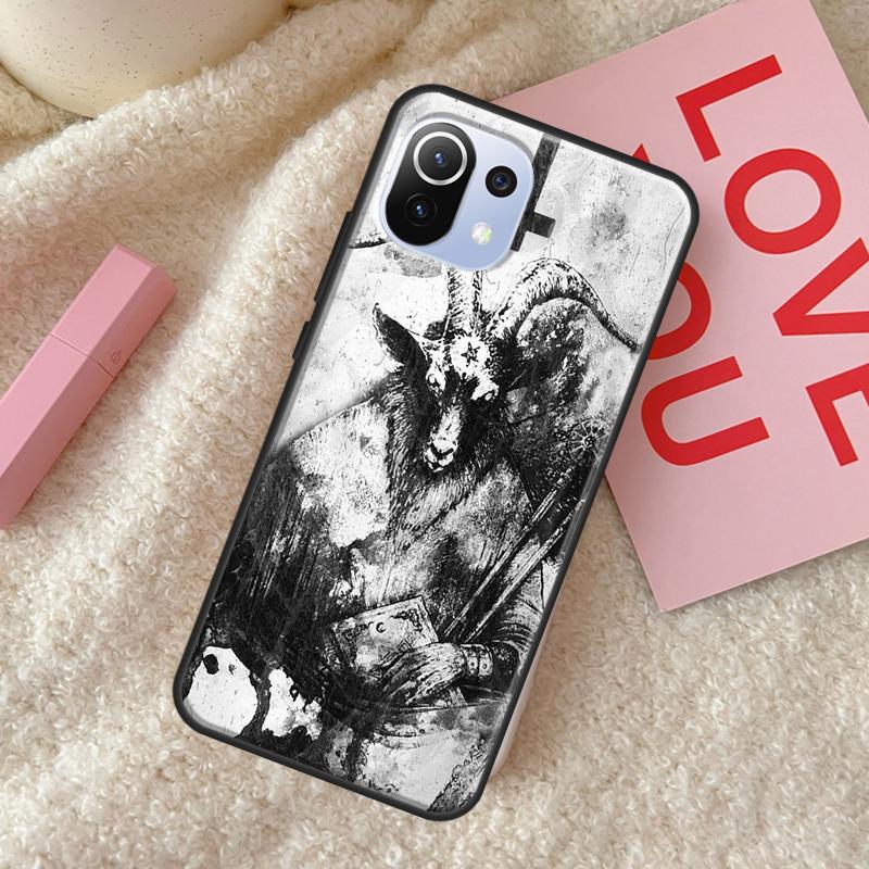 

Сатанинский страшный череп для POCO F3 F1 M3 M4 X3 Pro GT X4 Pro, чехол для телефона Xiaomi Mi 11 Lite 12 11T Pro Mi 10T (10T Pro)