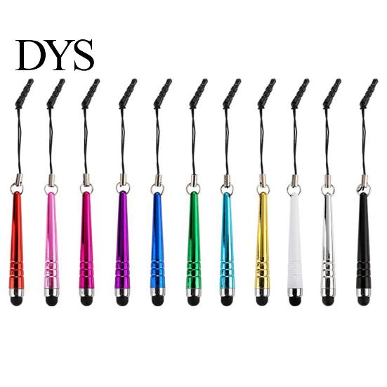 5/10 ks Kapacitní dotykové pero odolné proti prachu pro psaní Mini stylus pro telefony Tablet