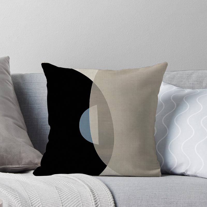 Decorative Home Pillow Case Cushion Covers 45*45 Nordic 40*40 40X40Cm 50X50Cm Irregular Color Block Living Room Boho Geometric