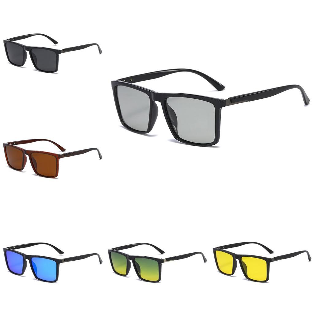 Outdoor Sports Cycling Windproof Sunglasses Men's Fishing Polarized Photochromic Sun Glasses