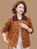 Mom's Stylish Casual Lapel Short Cardigan Jacket for Mid-Aged Women - Spring/Autumn 2026 Collection