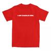I Am Charlie Kirk Tee America Fashion Style Tshirts Cotton Short Sleeve Casual Female T-shirt Letter Graphic Printing T Shirts