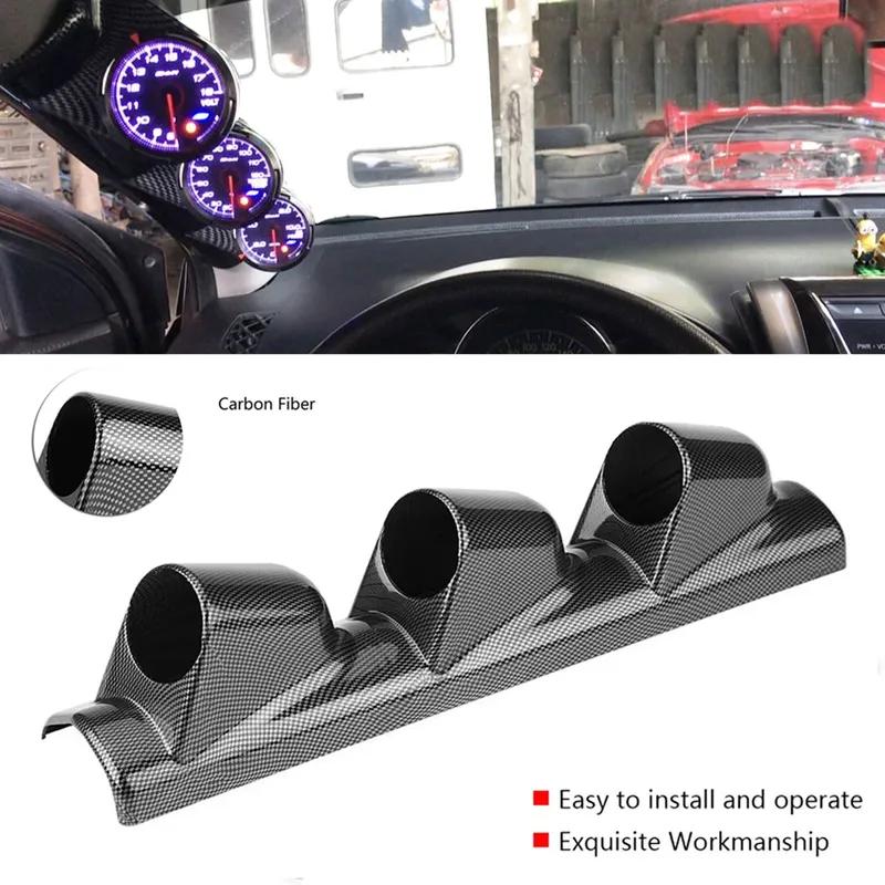 3 Hole A-Pillar 52mm Instrument stand Car Modified Instrument Frame Left Right Hand Gauges A-Pillar Meter Accessories