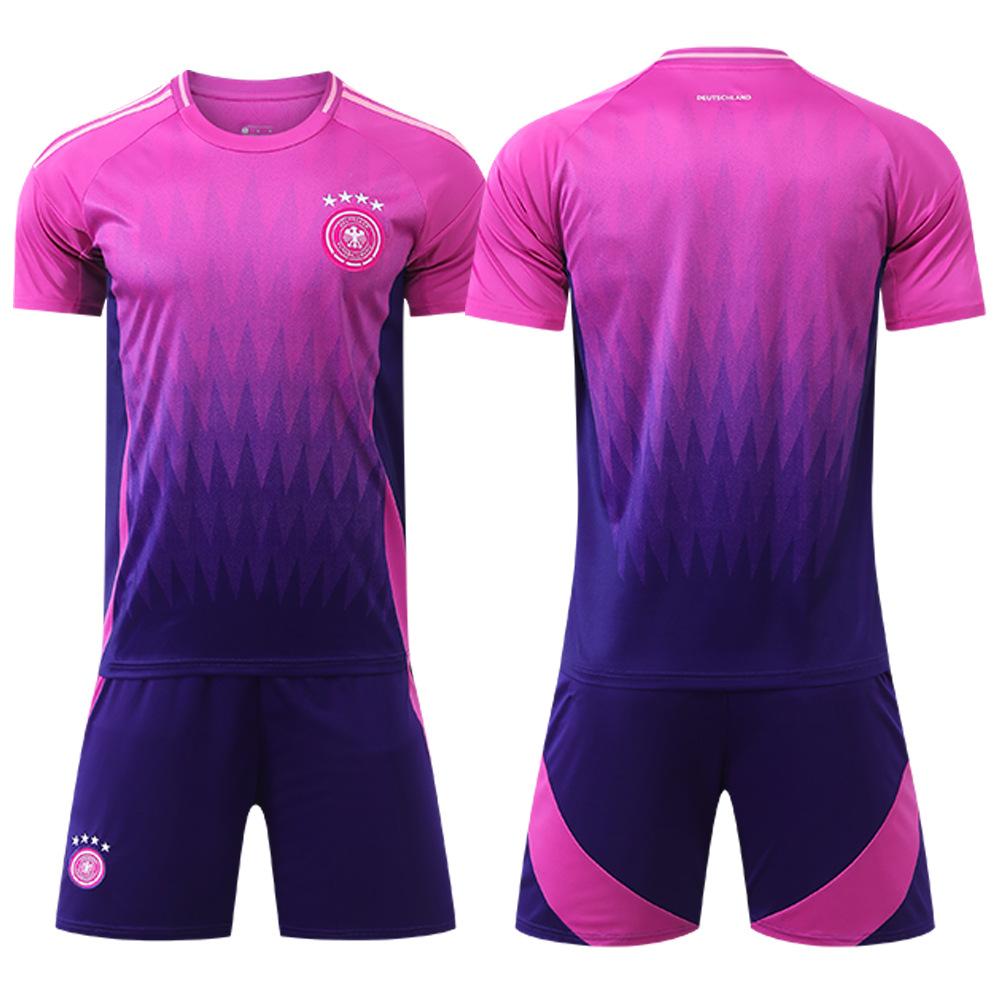 2425 Germany Away European Cup Jersey No. 13 78 Football Jersey Children S Men S Suit 16
