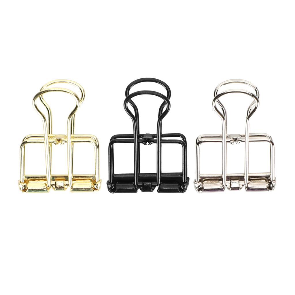 Hollow Dovetail Clip MultiColor Tail Clips Paperclip Decorative Tool(L )