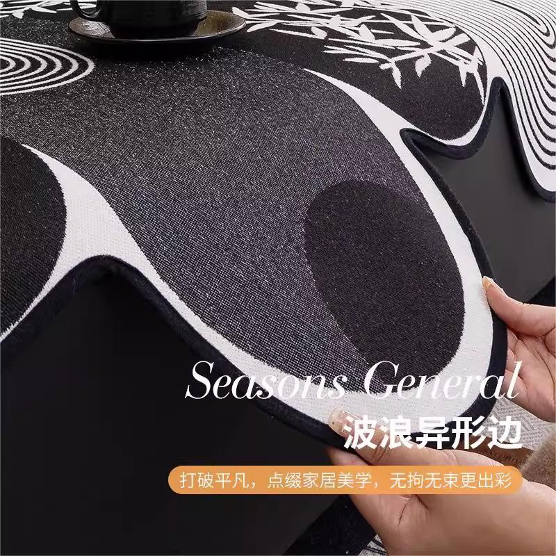 French Special-Shaped New Sofa Cushion, Universal Non-Slip In All Seasons, Advanced Seat Cushion, Sofa Cover Cover Cloth Towel
