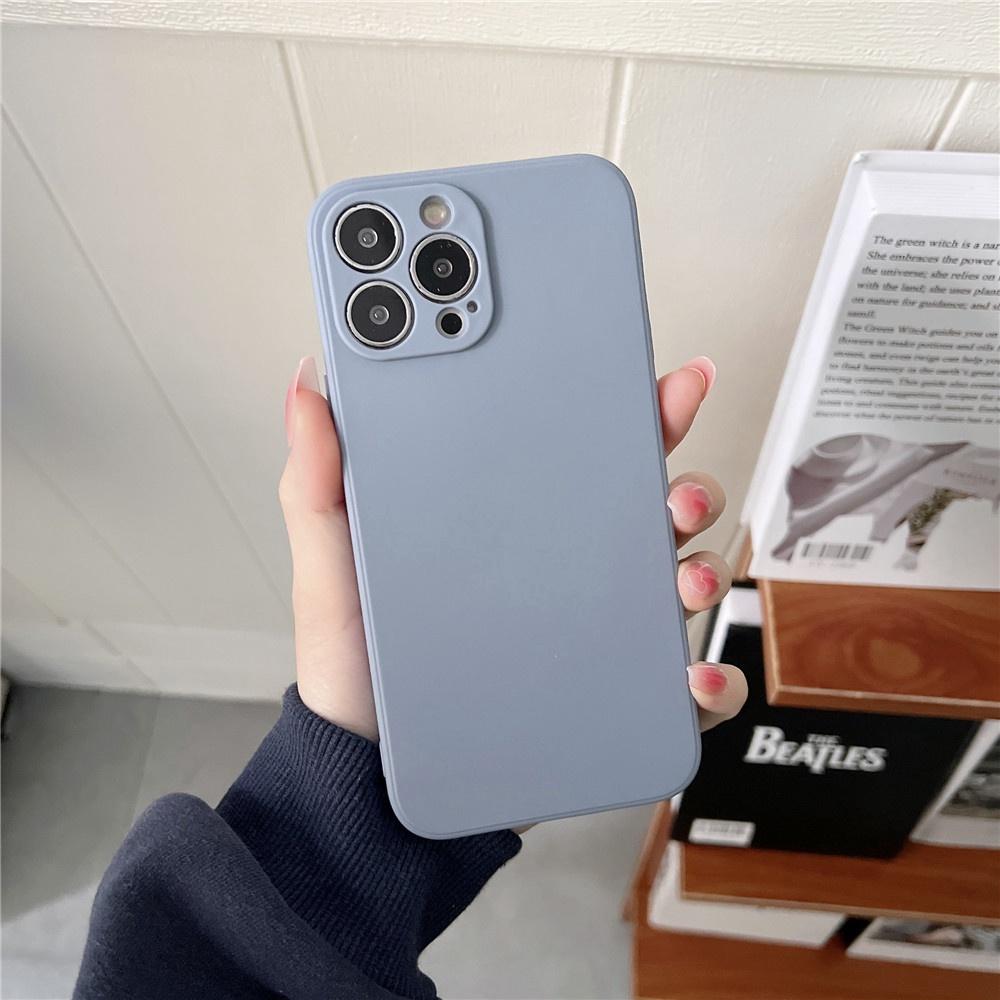For OPPO R17 A53 A32 A31 A9 A5 2020 R17 R15 F11 Pro R11S R11 R9 Plus A3 A83 A1 Soft Silicone Straight Edge Phone Cover