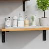 2pcs Wall Mounted Shelf Support Thickened Fixed Bracket Multifunctional Shelf Bracket  Desk