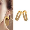 Fashionable Layer Fringe Earrings Stainless Steel Jewelry Accessory for Gift Wedding Office Occasions