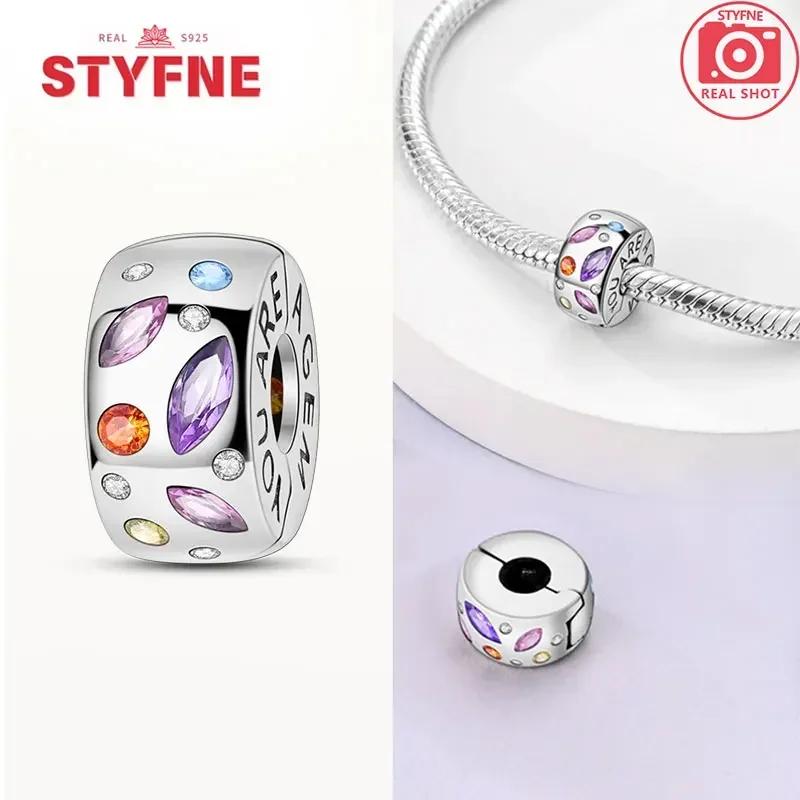 Realcopper Stopper Clip Charm Star Bow Charms Beads For Original Bracelets Fine Jewelry Gifts For Women Diy