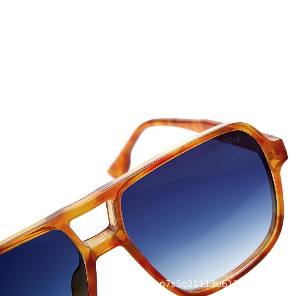 CHHC Square Frame Retro Classic Pilot Sunglasses for Men & Women