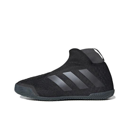 

adidas Women s Stycon Laceless Clay Court Core Black FV2782 EU 37 серый/чёрный
