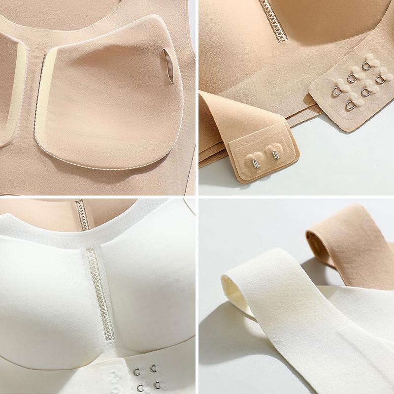 FallSweet Front Closure Sport Bra Top Women Comfortable Wireless Bra Seamless Underwear Sexy Lingerie M-XXL