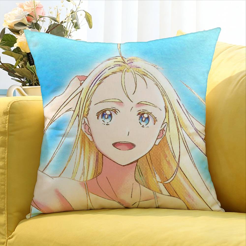 Summer tTime Rendering World Various Sizes Square Pillow Case For Car Home Bedchamber Decor