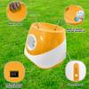 Interactive Automatic Ball Launcher with 3 Tennis Balls Ball Thrower Machine for Small and Medium-Sized Dogs