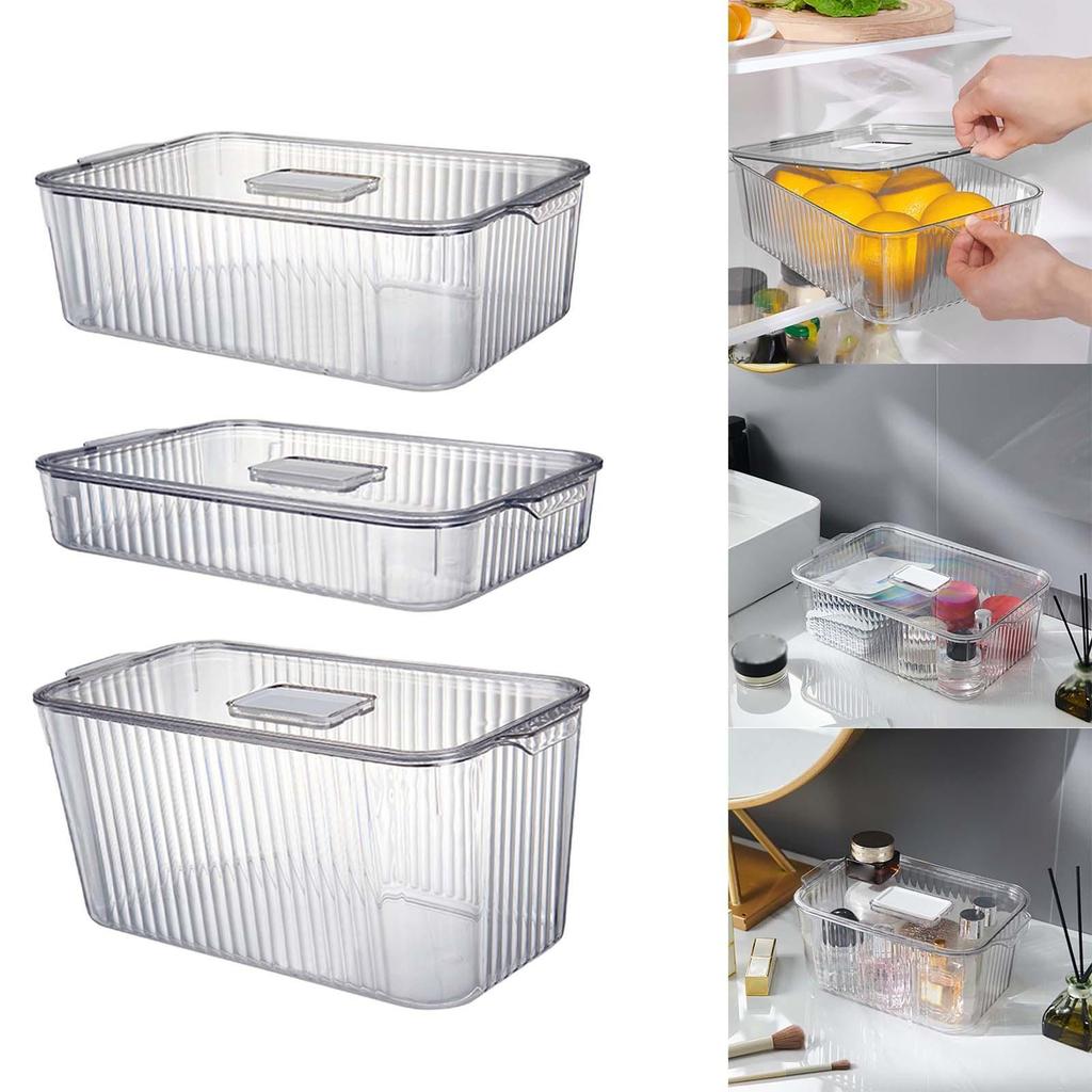 Chic Clear Storage Box for Organizing Beauty Essentials