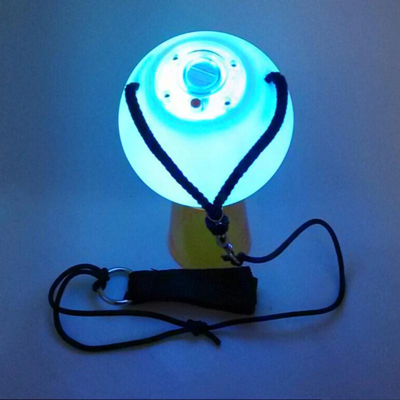 Pro LED Multi-Colored Glow POI Thrown Balls Light Up For Belly Dance Hand Props