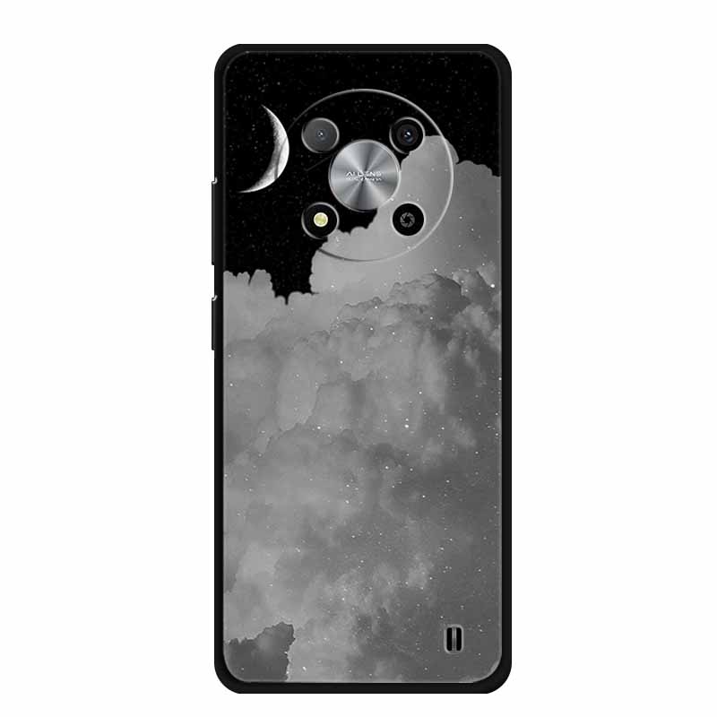 Capa Para ZTE Blade A73 5G Animais Silicone Macio TPU Capa de Telefone Para ZTE Blade A73 5G 7160N Capas Lobo Fruta Estampada Fofa Coque