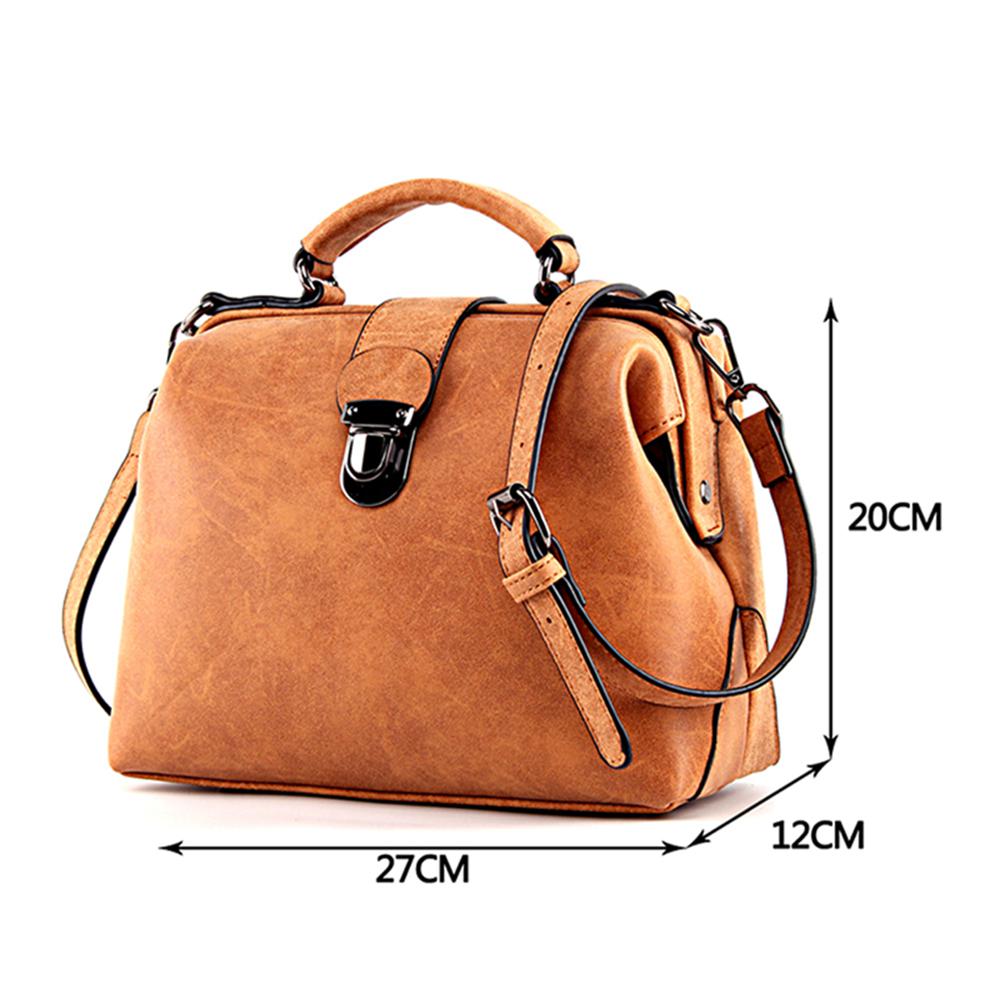 Buy Women Matte Leather Messenger Bag at affordable prices — free shipping, real reviews with