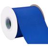 [Tekdeere]Width 100mm Solid Cobalt Grosgrain Ribbon, Perfect for Gift Wrapping, Sewing, Hair Accessories, Wedding Decorations - 22 Meters/roll