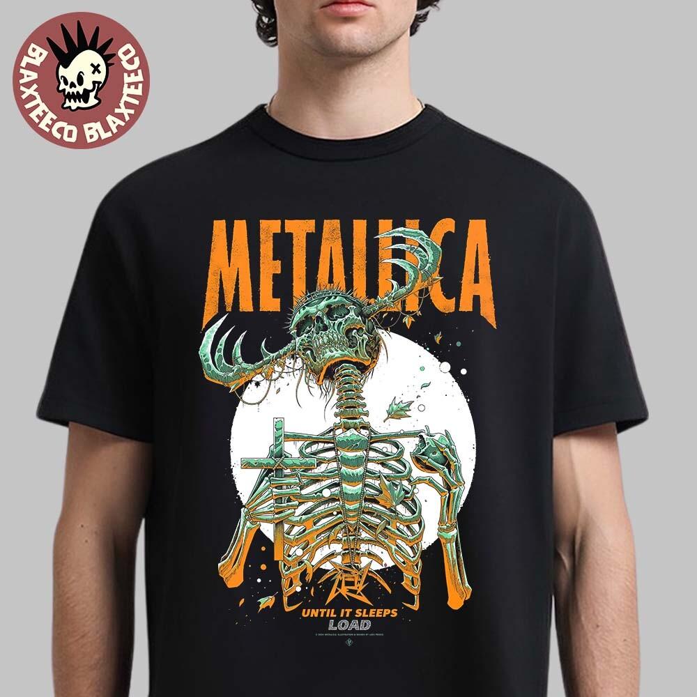 Metallica Load Album 2025 Until It Sleeps Fan  Reprint Unisex T-Shirt S