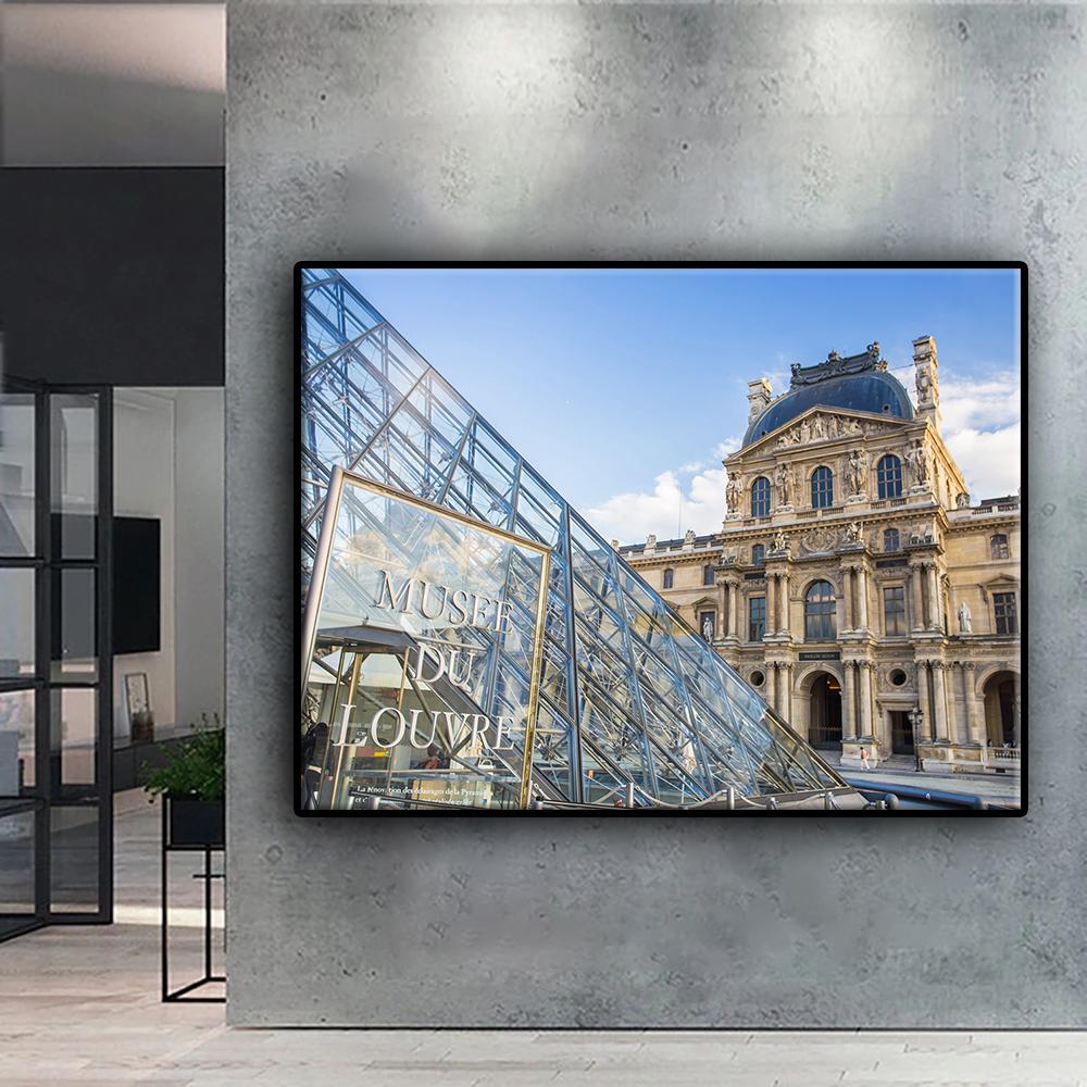 5D Diamond Painting Louvre Museum DIY Diamond Embroidery Rhinestone Home Decoration