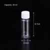 110Pcs Refillable Bottles 10Ml 20Ml 30Ml 50Ml 80Ml 100Ml Plastic Pet Clear Empty Seal Bottles Sample Containers With Screw Cap