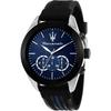 Traguardo Blue Black Rubber Gents Chronograph R8871612044