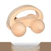 Infant Soothing Wooden Rattle Toy Set: Hand-Shaking Bell, Cage, and Baby Grip Car
