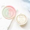 Brass Head Seal Stamp Crown Letters Sealing Wax Stamp for Letter Invitations Decoration English Letters Wax Seal Stamp