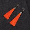 Antique Tassel Earrings Long Temperament Earrings Yunnan Vacation Travel Photography Retro Style Earrings Women