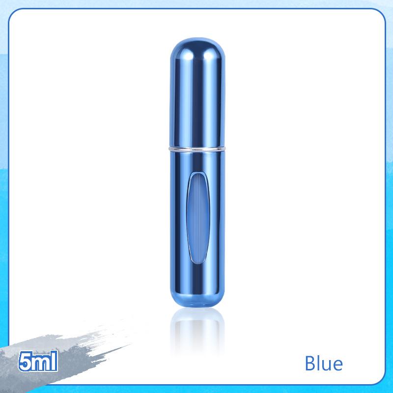 10ml 5ml Mini Portable Perfume Spray Aluminium Travel Self-Pumping Dispenser Bottle Bottom Direct Fill Jar Cosmetic Empty Tool