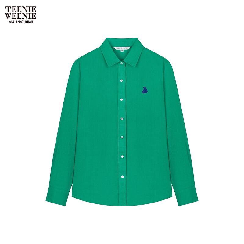 Teenie Weenie Women's Long Sleeve Collared Shirt