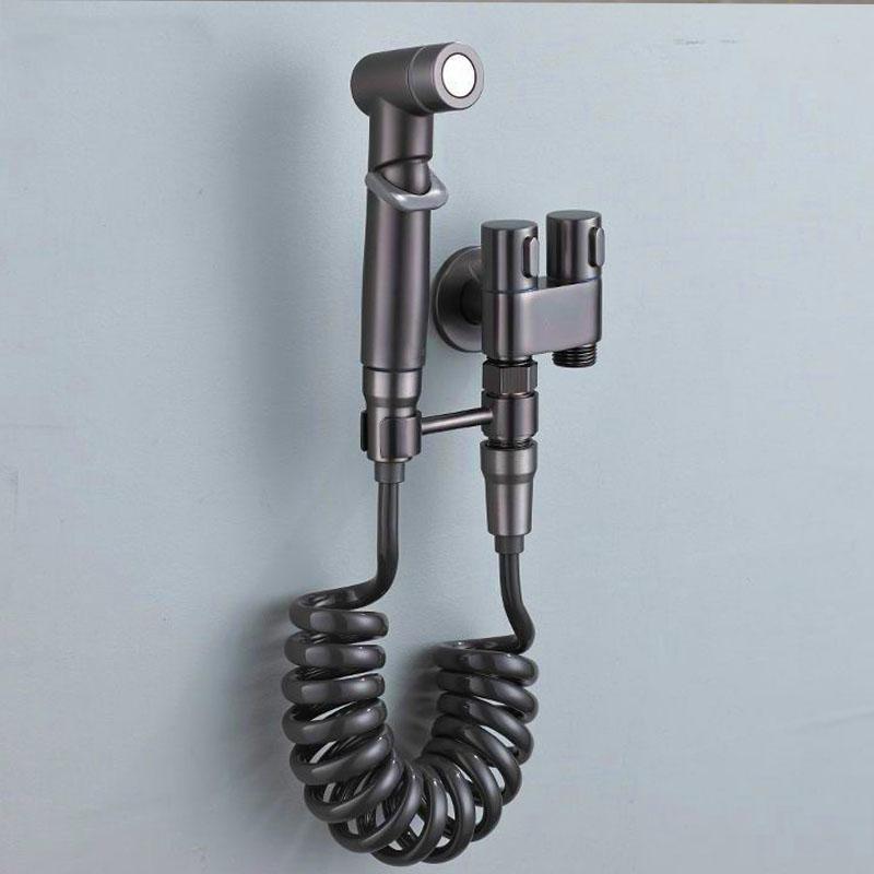 Toilet Cleaning Bidet Toilet Sprayer Set Cold Water Portable Bidet Toilet Accessories Handheld Bathroom Wash Anal Douche