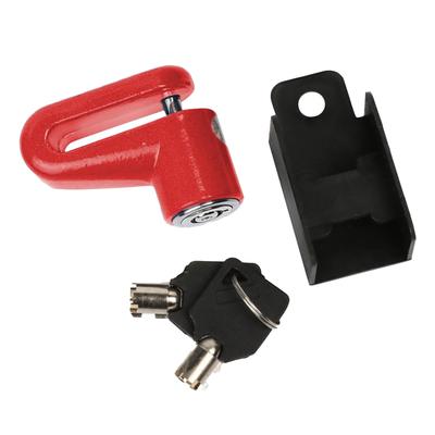 Bike Brake Lock,Bike Wheel Lock,Motorcycle Lock Metal Wheel Disc Brake Padlock Scooter Wheel Lock