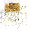 Hot Sale 250Pcs High Quality Stainless Steel Safety Pins DIY Sewing Tools Accessory Needles Large Safety Pin Small Brooch