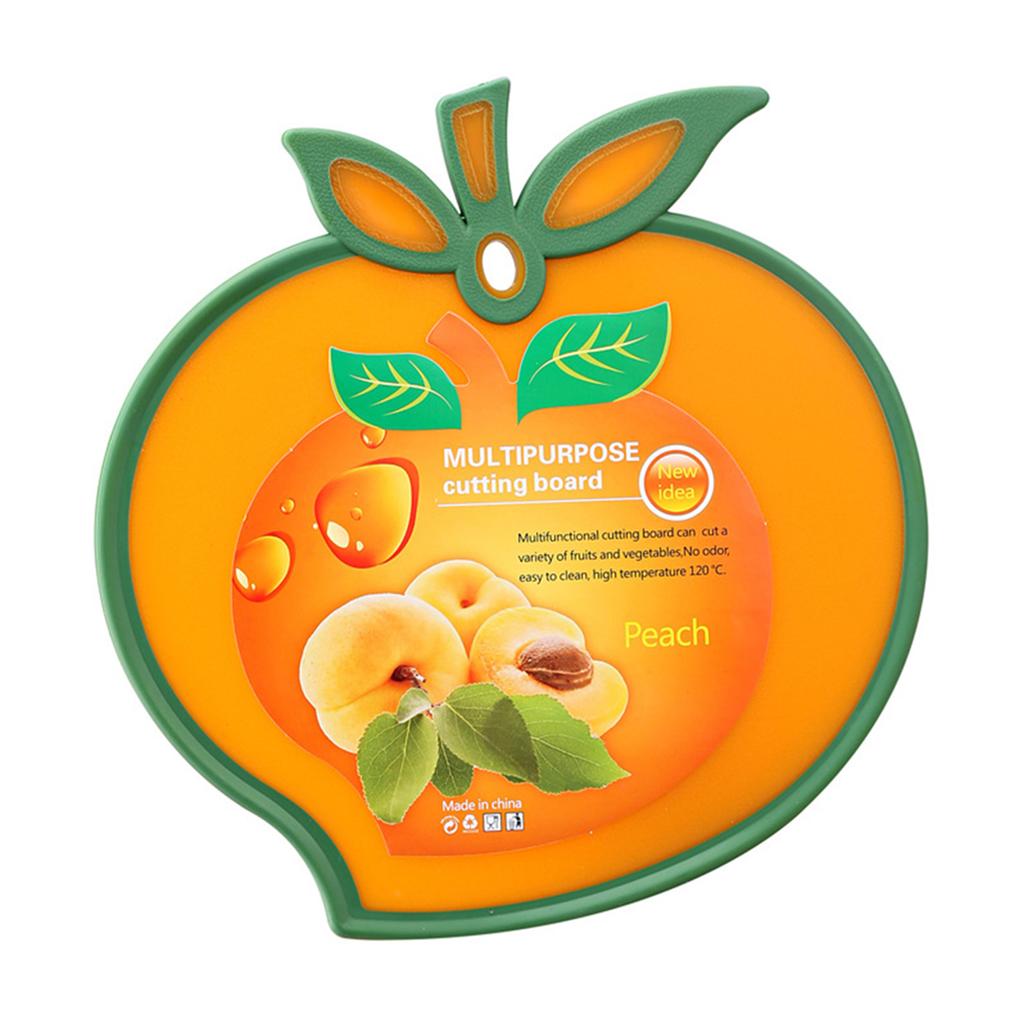 Non-Slip Plastic Chopping Board Fruit Shape Baby Food Cutting Board Fruit Vegetable Chopping Block Kitchen Accessories