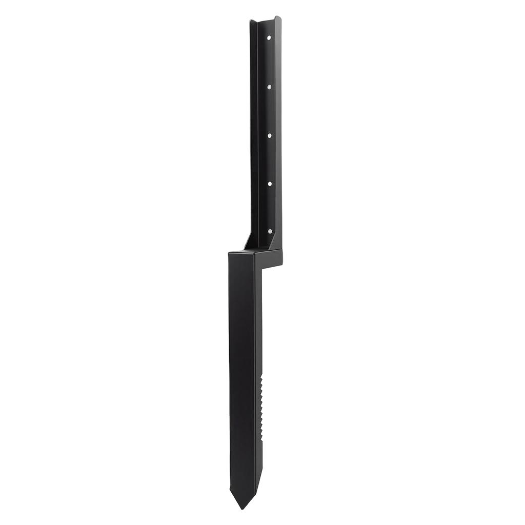 Fence Post Repair Kit Heavy Duty Steel Fence Post Anchor Stakes for Tilted Broken Wood Support