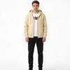 Men's Spring/Autumn Basic Solid Color Zip-Up Hoodie! Heavyweight Cotton Drawstring Kangaroo Pocket Loose-Fit Jacket, Multi-Color Versatile Top