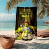 Custom Name Ultra-Soft Beach Towel with Shrek Theme,Ideal for Pool - Camping, Diving - Perfect Travel Essential, Vibrant Beach Towel.
