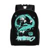 Hatsunes Anime Mikus Travel Backpack Men Women School Computer Bookbag Virtual Singer College Student Daypack Bags