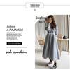 Autumn & Winter Plus Velvet Hoodie Dress: Ankle-Length, Waist-Cinched, Plus Size, Slimming Fit for Super Fairy Students