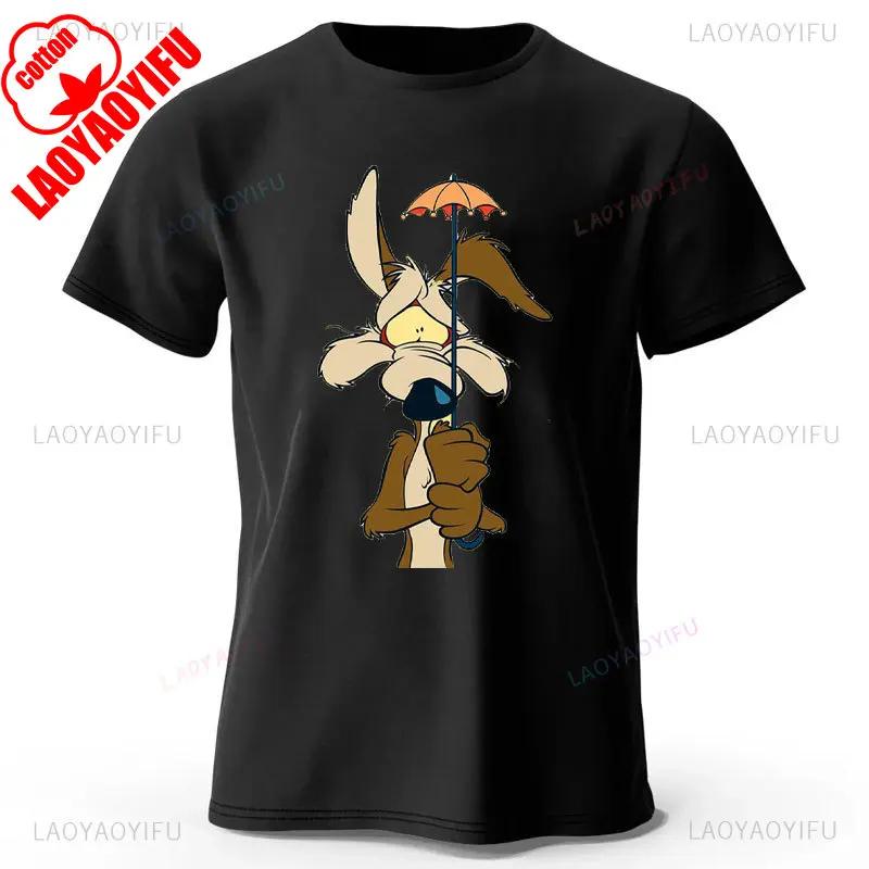 

Wile E Coyote Cartoon Tops Tees Trust Me I Am An Engineer Printed Fashion Cotton Y2k Classic Funny Man T-Shirt Summer Camisetas 3XL